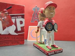 Mike Trout Los Angeles Angels MLB 2017 SGA Double Bobblehead NIB Dual MVP
