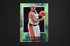 1996-97 Skybox E-X 2000 Basketball Charles Barkley #23 Houston Rockets