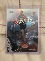 2025-26 Topps Chrome Update – Paradox Jalen Williams #PX-17 SSP Case Hit