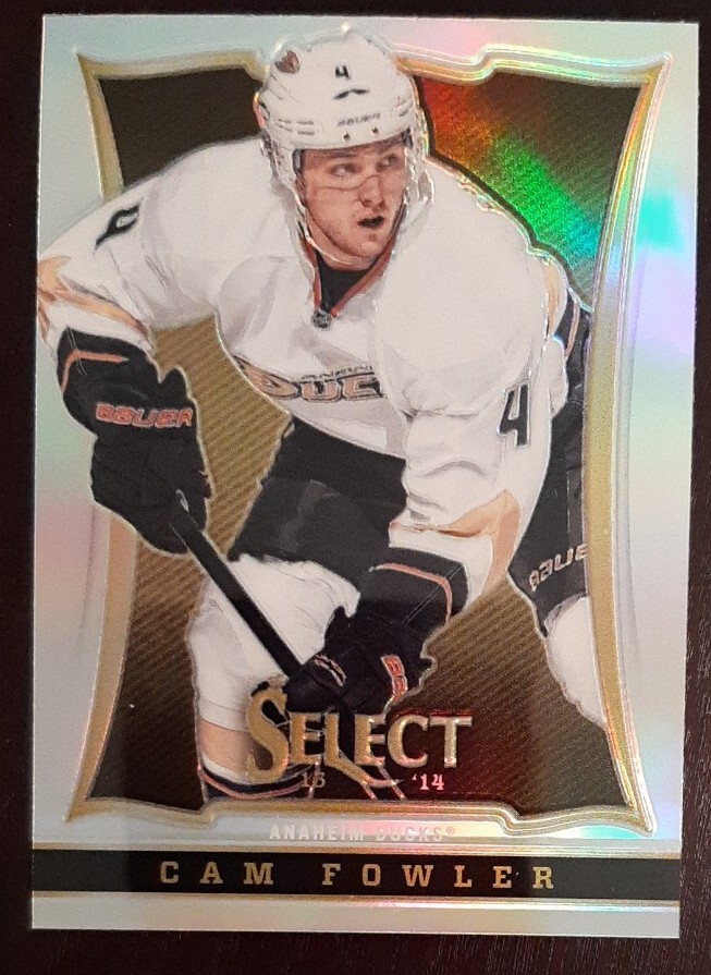 2013 – 2014 Panini Select Cam Fowler Prizm #15 Hockey Card