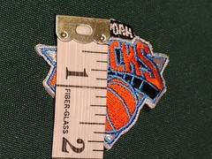 Lot Of 50 – NEW YORK KNICKS IRON ON PATCHS 2 1/8” X 1 7/8&Prime;. LOT OF 50 PATCHES