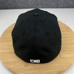 Los Angeles Dodgers Hat Cap Size 7 1/2 Black New Era 59Fifty 5950 LA