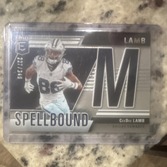 2024 Panini Donruss Elite Spellbound Insert CeeDee Lamb #33 Cowboys