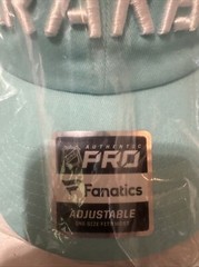 Men&rsquo;s Fanatics Light Blue Seattle Kraken Authentic Pro Rink Hockey Nhl Hat NWT