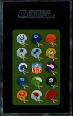 1963 Stancraft Green Mel Hein Giants 9 Of Diamonds SGC 10 GEM MINT LOOK!