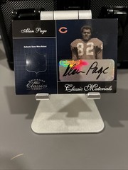 2003 Donruss Classics – Classic Materials Autographs Alan Page #CM-1 76/100
