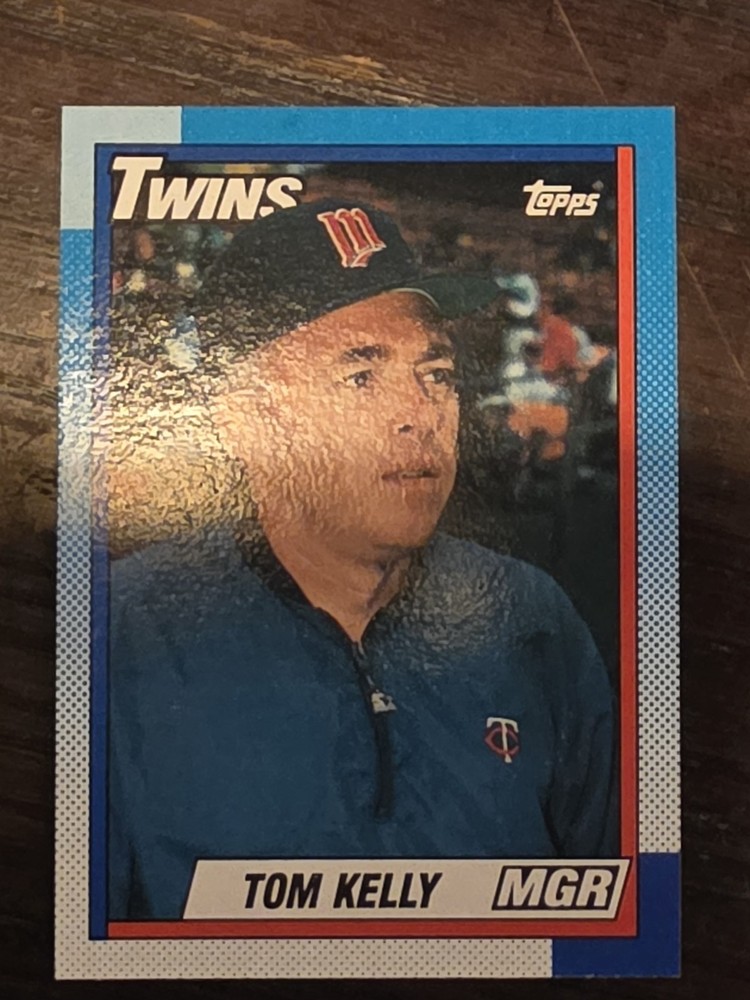 1990 Topps – Team Leaders Tom Kelly #429 Minnesota Twins