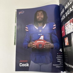 2025 BUFFALO BILLS YEARBOOK PROGRAM! 1973-2025 FAREWELL SEASON! HIGHMARK STADIUM