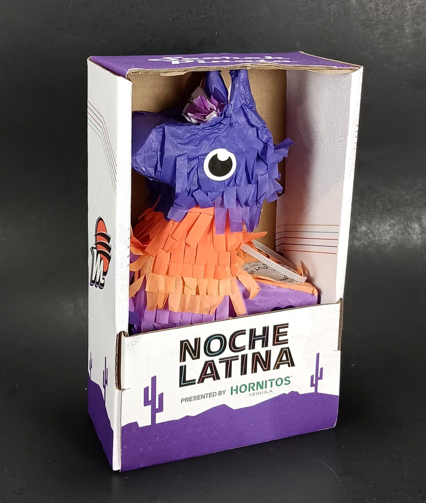 Mini Pinata Phoenix Mercury Noche Latina WNBA By Hornitos Tequila 6&Prime; NEW