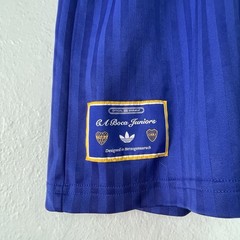 Adidas Boca Juniors Terrace Icons 25 Semi Lucid Blue Men&rsquo;s Jersey Sz Mens XS
