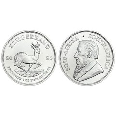 2025 South Africa Silver Krugerrand 1 oz Brilliant Uncirculated