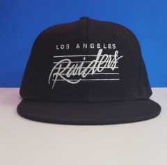 RAIDERS Los Angeles Snapback NWA Eazy E, Ice Cube 90s RARE Hat (Black)