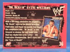 Dr. Death Steve Williams – WWF Titan Sports Inc 1998, #36 – Action Figure