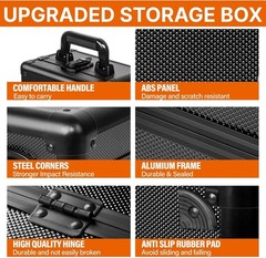 Graded Card Case Upgraded Sports Card Storage Box Waterproof Trading Card Holder