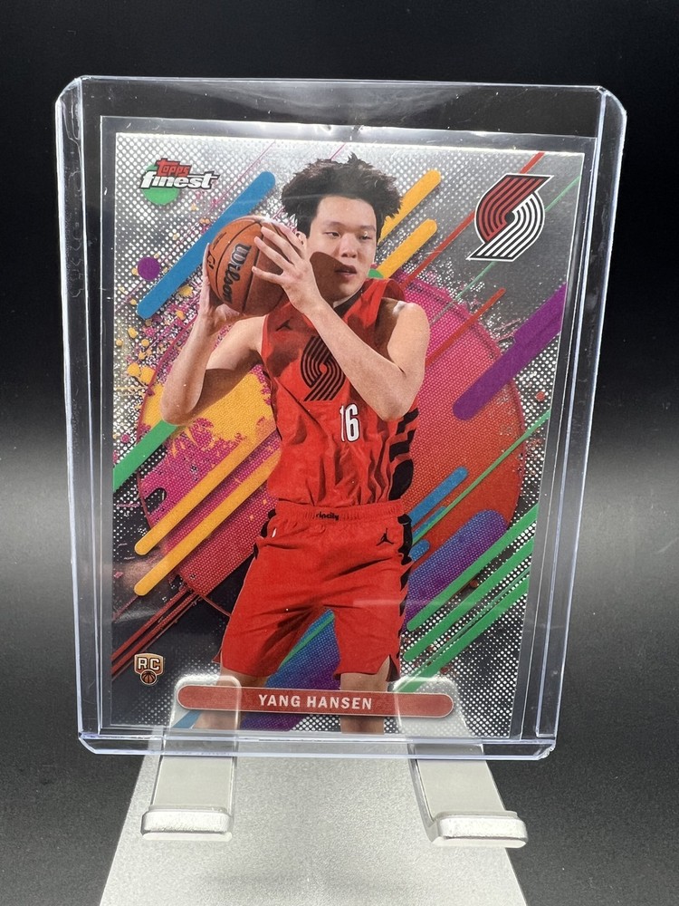 2025-26 Topps Finest – Rare Yang Hansen #216 Refractor (RC)
