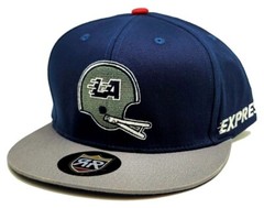 Los Angeles LA Express New Royal Retros USFL Vintage Blue Snapback Era Hat Cap