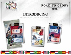 2026 WILD CARD MATTE METAL FUTBOL HOBBY BOX FACTORY SEALED Road to Glory Soccer