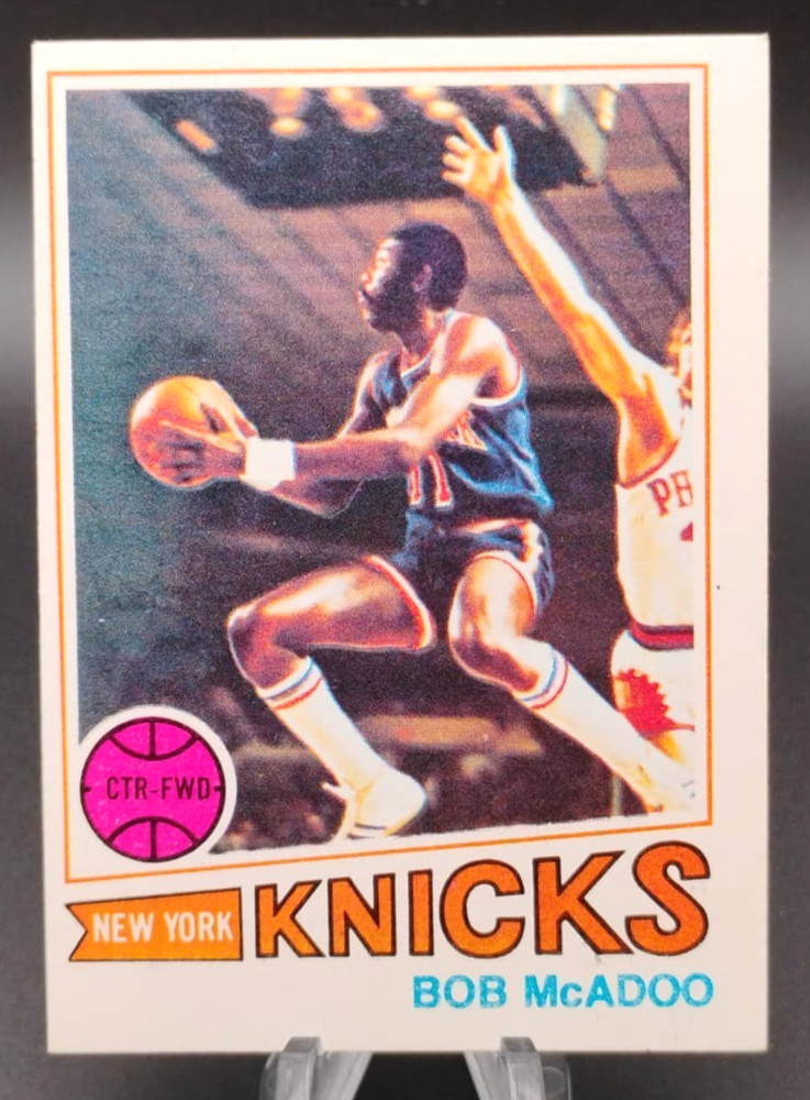 1977 Topps Basketball #45 Bob McAdoo (Knicks) HOF