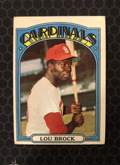 ⚾ 1972 Topps Baseball #200 – Lou Brock – St. Louis Cardinals ⚾