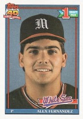1991 Topps #278 Alex Fernandez
