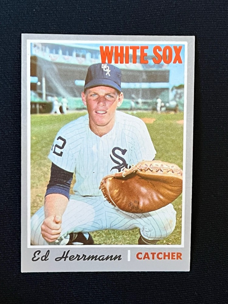 1970 Topps Ed Herrmann #368 Chicago White Sox Nm