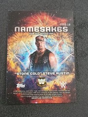 2025 Topps WWE Universe Stone Cold Steve Austin Namesakes #NMS-18