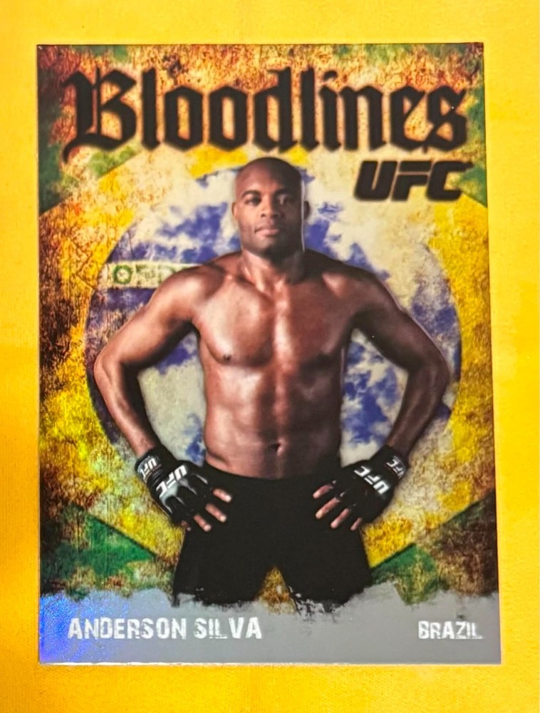 Anderson Silva 2009 Topps UFC Bloodlines Card #BL-16