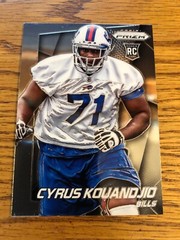 Cyrus Kouandjio RC 2014 Panini Prizm Bills Card #255 *1532*