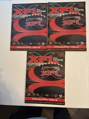 XFL Inaugural Issue 2001… 3 In Total. Nm Condition