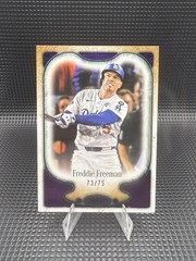 2026 Topps Tier One Purple Freddie Freeman /75 Los Angeles Dodgers #42