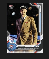 *PRE SALE* Aday Mara – 2025-26 NBA Topps NOW® – Card AMAR Chance At 1/1 Auto