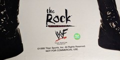 1999 WWF THE ROCK DWAYNE JOHNSON LIFE SIZE STANDEE VINTAGE WWE DO YOU SMELLLLL**