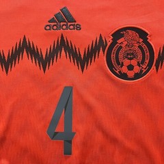 adidas MEXICO 2014 Away Soccer Jersey R.MARQUEZ #4 SZ Sm