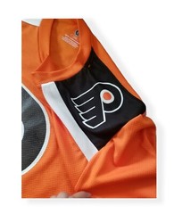 Fanatics Branded Philadelphia Flyers Black/Orange Long Sleeve Jersey L or XL