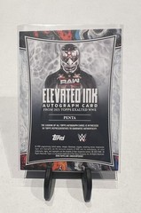 2025 TOPPS EXALTED WWE PENTA ELEVATED INK ON CARD AUTOGRAPH OUT OF /99