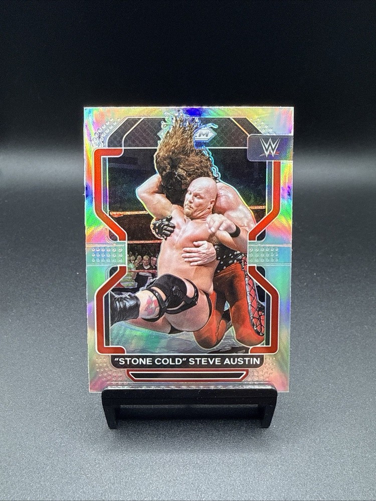 SCSA 2022 Panini Prizm Silver STONE COLD STEVE AUSTIN #192 WWE