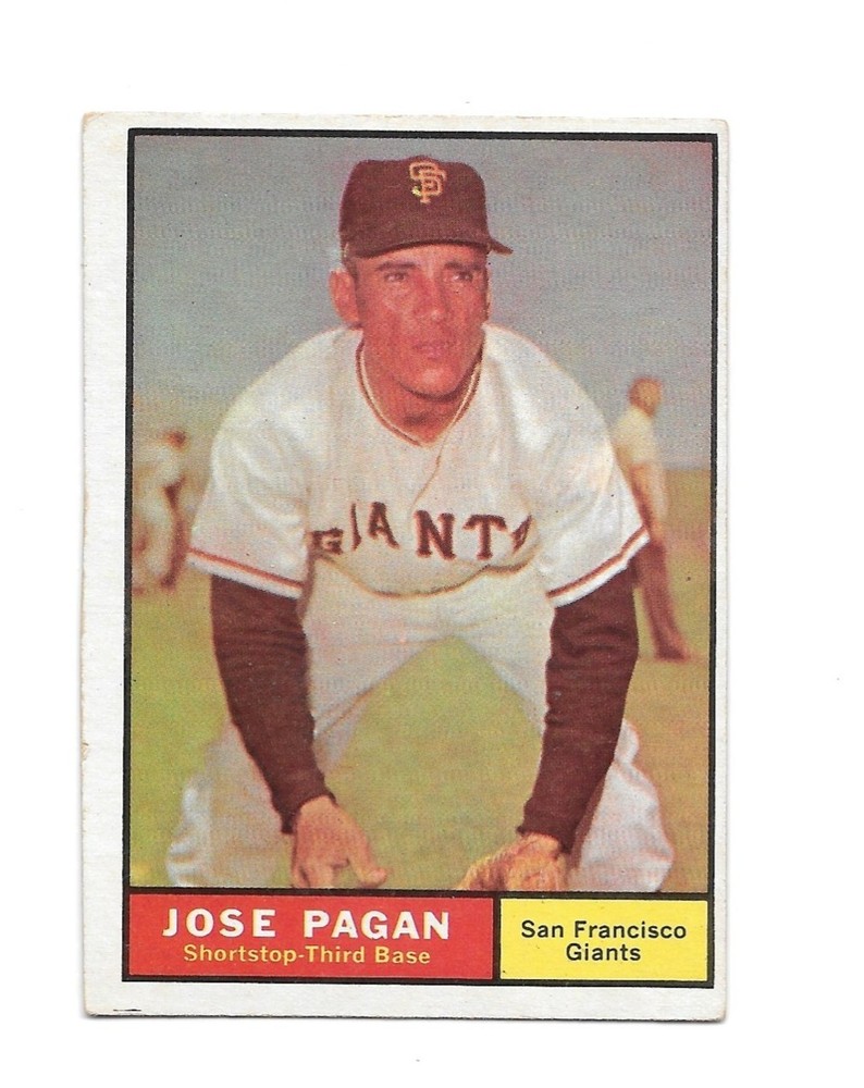 Jose Pagan 1961 Topps Baseball #279