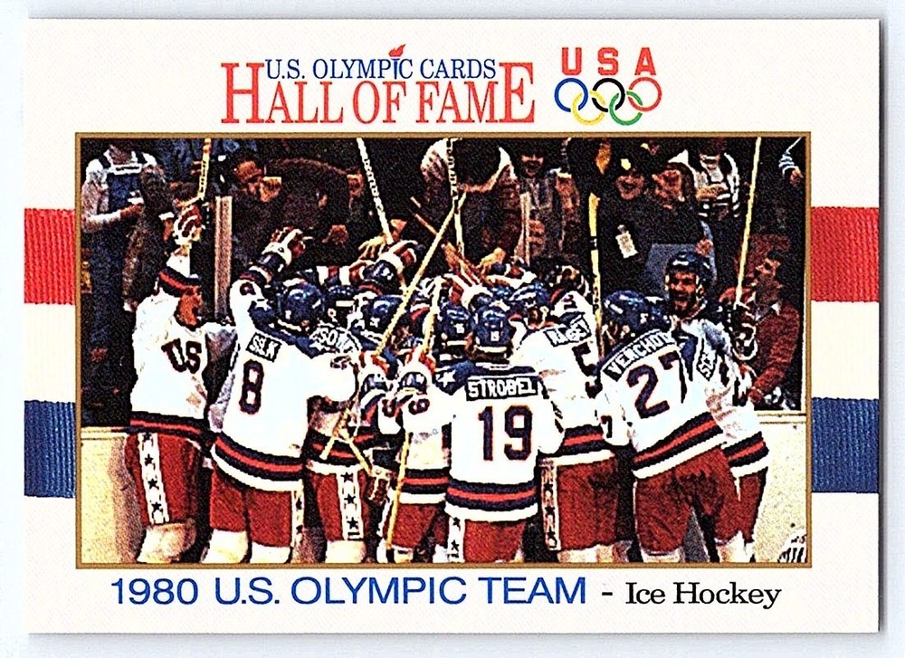 1980 HOCKEY TEAM U.S. OLYMPIC HALL OF FAME 1991 IMPEL #69