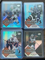 2024-25 Upper Deck HOCKEY CHECKPOINT BASE/SPECKLE/BLACK (COMPLETE YOUR SETS)