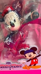 MLB 2010 FOCO All Stars Game Atlanta Braves Disney Mickey Mouse Figurine
