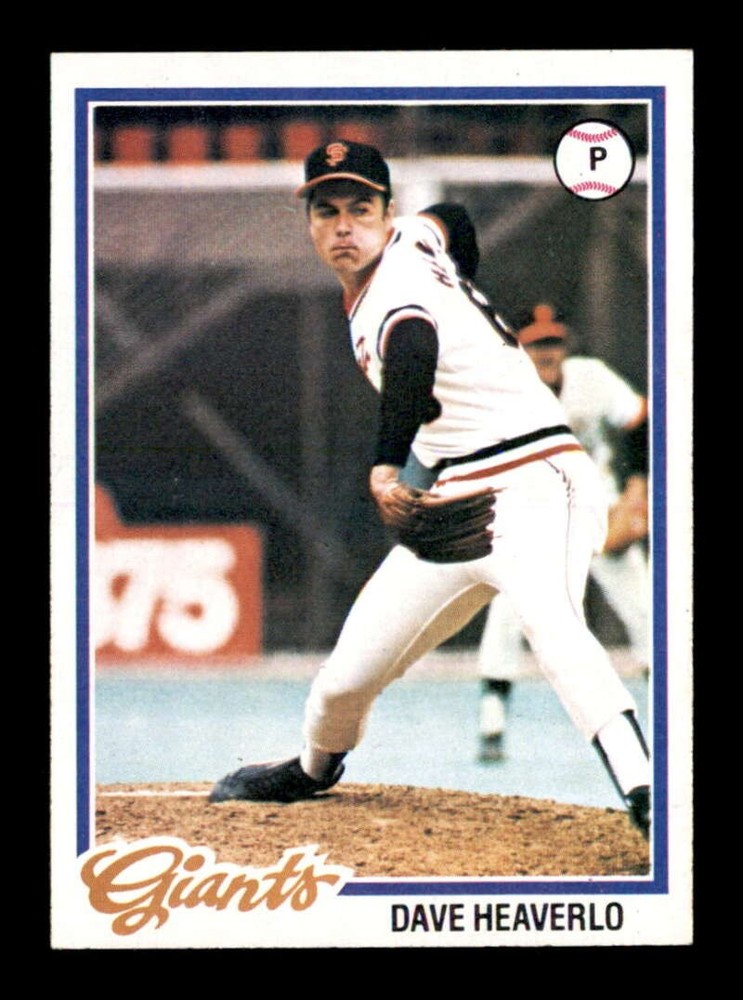 1978 Topps #338 Dave Heaverlo NM/NM+ X3459869