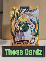 2025 Select WNBA Orange Flash Prizm #27 Gabby Williams