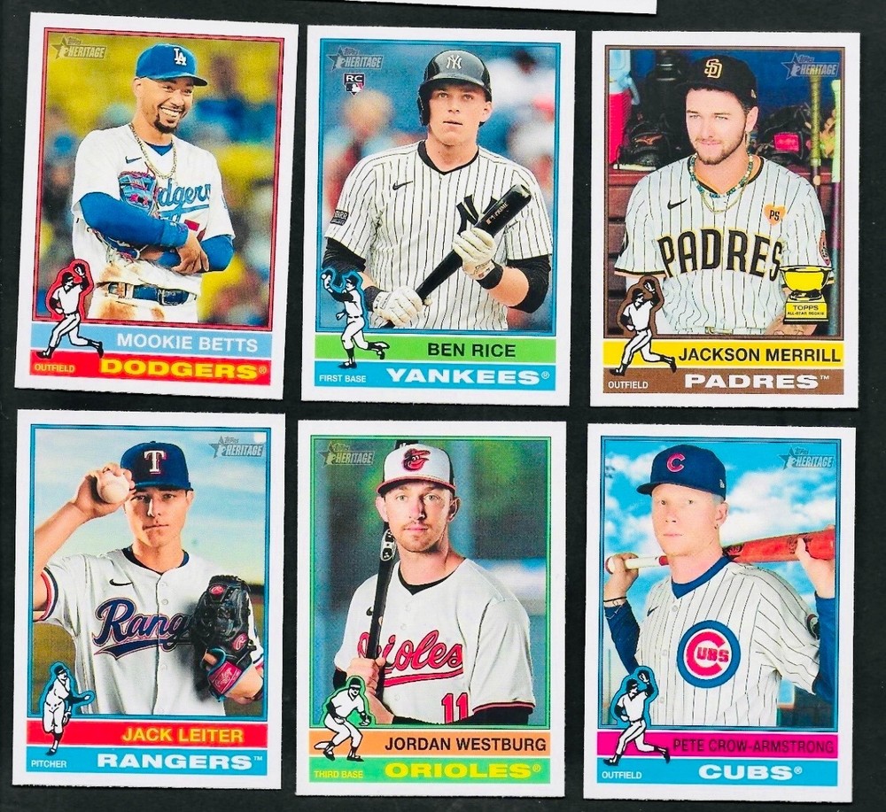 2025 Topps Heritage SHORT PRINTS SP #401-500 Pick your Card / Complete your Set