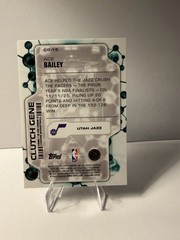 NEW 2026 Topps Chrome Update Clutch Gene Ace Bailey Utah Jazz CG-15 RC