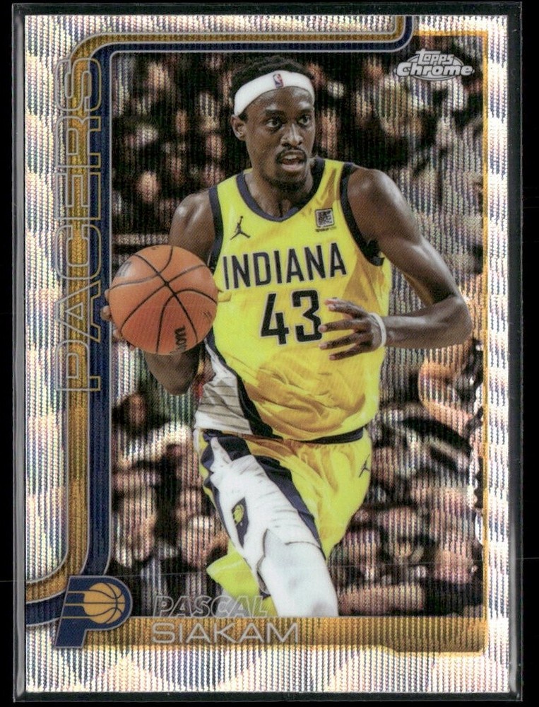 2025-26 Topps Chrome #1 Pascal Siakam Wave Refractor