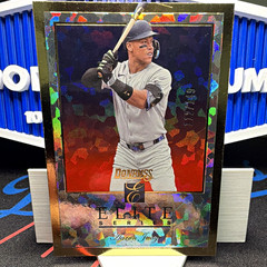 Panini 2026 Donruss Elite Series Aaron Judge #20 Yankees Red Ice 112/149