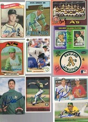 Autographed Oakland A&rsquo;s 1960&rsquo;s 1970&rsquo;s 1980&rsquo;s 1990&rsquo;s new Lower Price #2 20% off