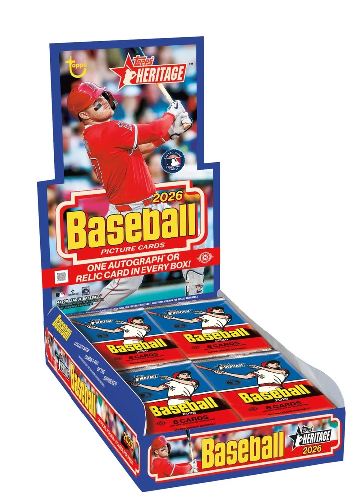2026 Topps Heritage Chrome – Silver Sparkle Refractor Base . RC – Qty 1400 Ea