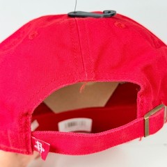 &rsquo;47 Houston Rockets Clean Up Red Adjustable Strap Hat Dad Cap