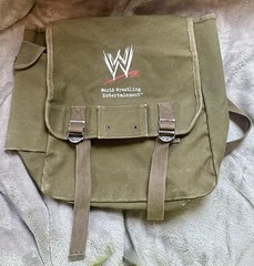 World Wrestling Entertainment (WWE) Haversack Canvas Army Style